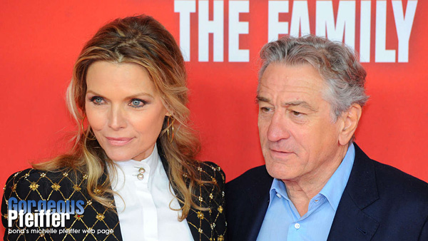 Michelle Pfeiffer with Robert De Niro